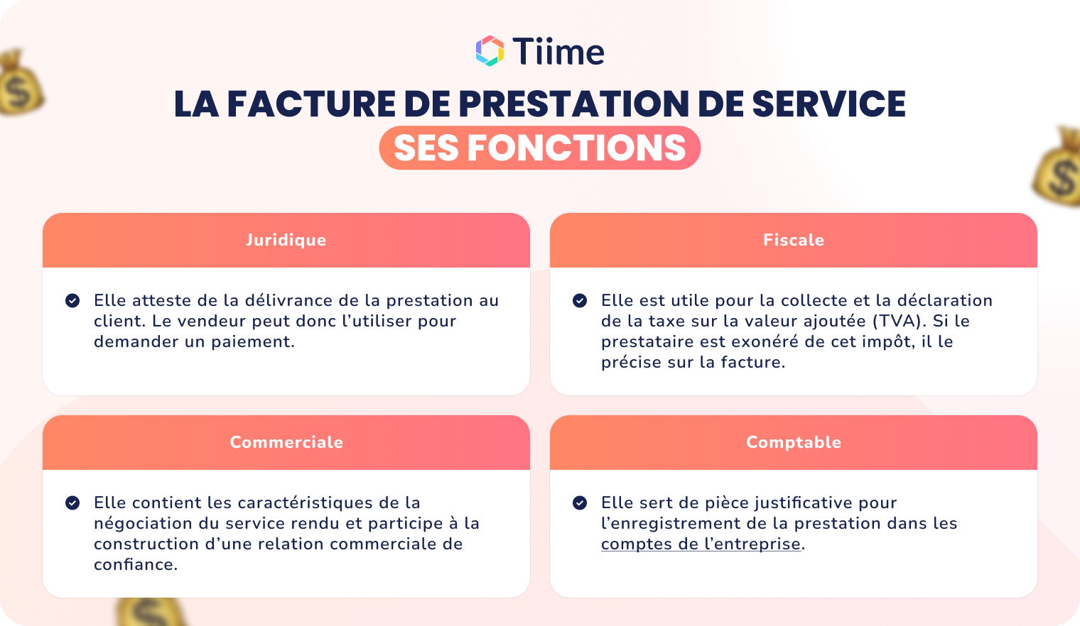Facture de prestation de service